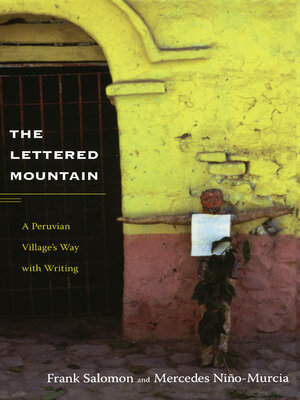cover image of The Lettered Mountain